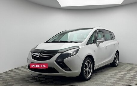 Opel Zafira C рестайлинг, 2013 год, 1 226 000 рублей, 3 фотография