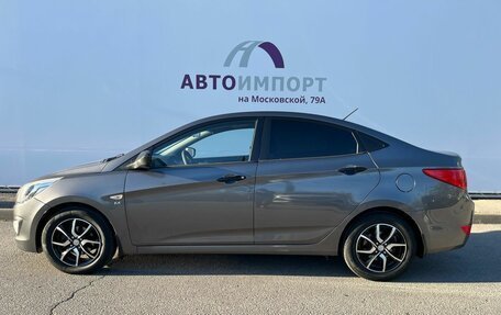 Hyundai Solaris II рестайлинг, 2014 год, 855 000 рублей, 5 фотография