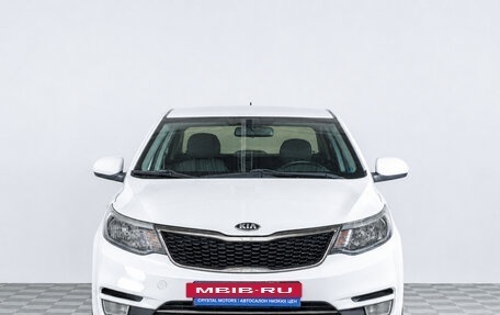 KIA Rio III рестайлинг, 2016 год, 879 000 рублей, 2 фотография