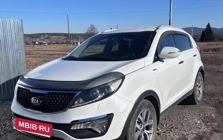 KIA Sportage III, 2015 год, 1 550 000 рублей, 2 фотография