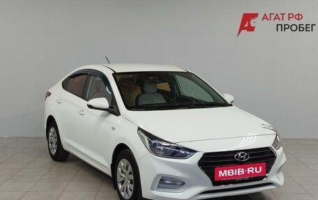 Hyundai Solaris II рестайлинг, 2017 год, 1 250 000 рублей, 3 фотография