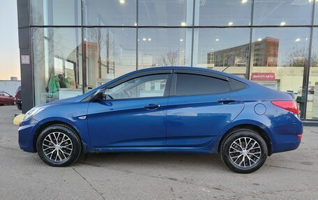 Hyundai Solaris II рестайлинг, 2011 год, 597 000 рублей, 10 фотография