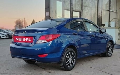 Hyundai Solaris II рестайлинг, 2011 год, 597 000 рублей, 6 фотография