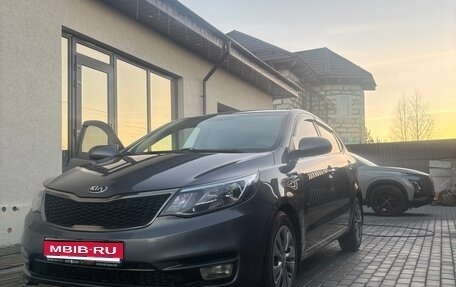 KIA Rio III рестайлинг, 2017 год, 1 080 000 рублей, 1 фотография