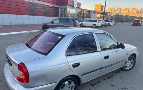 Hyundai Accent II, 2004 год, 200 000 рублей, 5 фотография