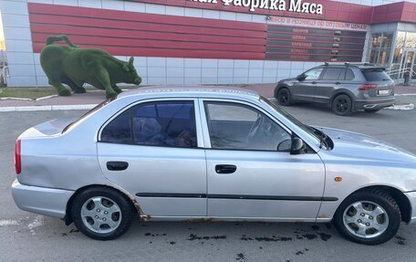 Hyundai Accent II, 2004 год, 200 000 рублей, 6 фотография