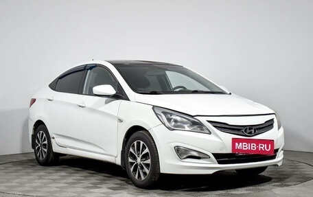 Hyundai Solaris II рестайлинг, 2014 год, 575 000 рублей, 3 фотография