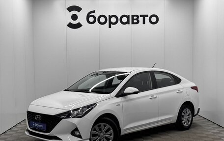 Hyundai Solaris II рестайлинг, 2021 год, 1 379 000 рублей, 1 фотография
