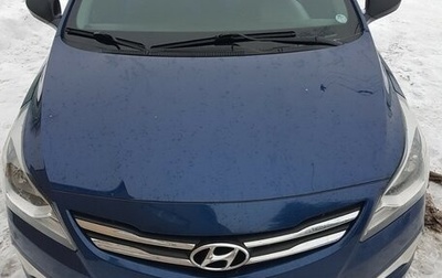 Hyundai Solaris II рестайлинг, 2014 год, 900 000 рублей, 1 фотография