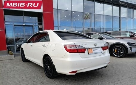 Toyota Camry, 2018 год, 2 160 000 рублей, 20 фотография