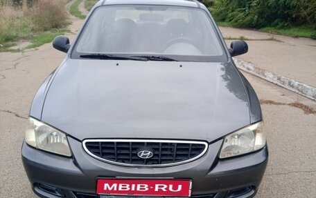 Hyundai Accent II, 2004 год, 370 000 рублей, 1 фотография