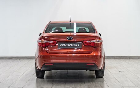 KIA Rio III рестайлинг, 2012 год, 899 000 рублей, 4 фотография