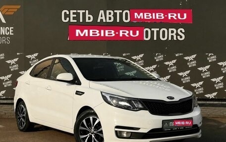 KIA Rio III рестайлинг, 2016 год, 1 085 000 рублей, 1 фотография