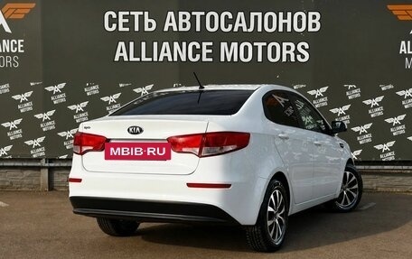 KIA Rio III рестайлинг, 2016 год, 1 085 000 рублей, 6 фотография