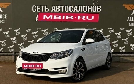 KIA Rio III рестайлинг, 2016 год, 1 085 000 рублей, 2 фотография