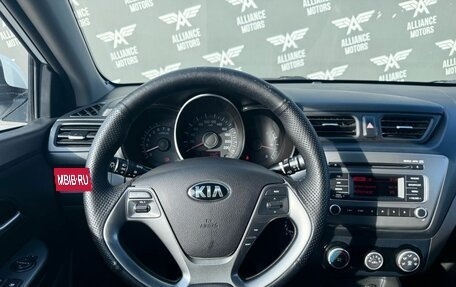 KIA Rio III рестайлинг, 2016 год, 1 085 000 рублей, 12 фотография