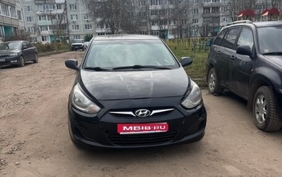 Hyundai Solaris II рестайлинг, 2011 год, 430 000 рублей, 1 фотография