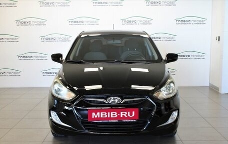 Hyundai Solaris II рестайлинг, 2011 год, 820 000 рублей, 3 фотография