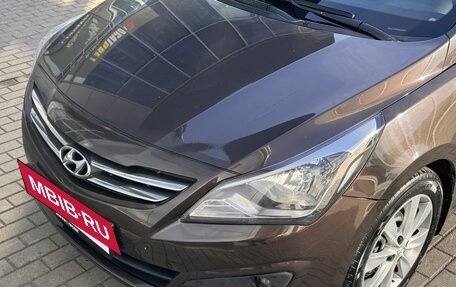 Hyundai Solaris II рестайлинг, 2016 год, 1 000 000 рублей, 23 фотография